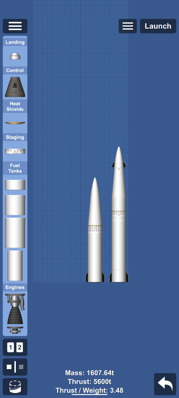 ballistic missiles Spaceflight Simulator
