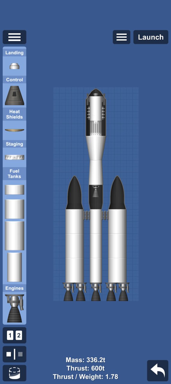 Base for captured asteroid Spaceflight Simulator
