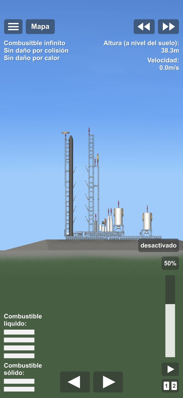 Base Lanzamientos  móviles Spaceflight Simulator