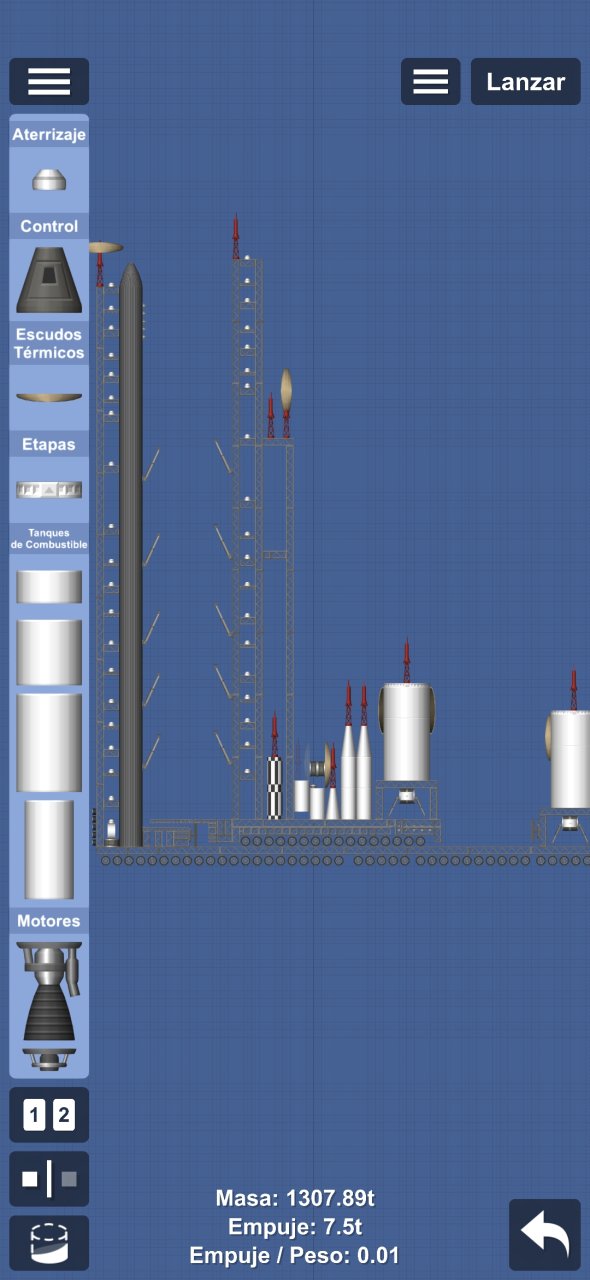 Base Lanzamientos  móviles Spaceflight Simulator