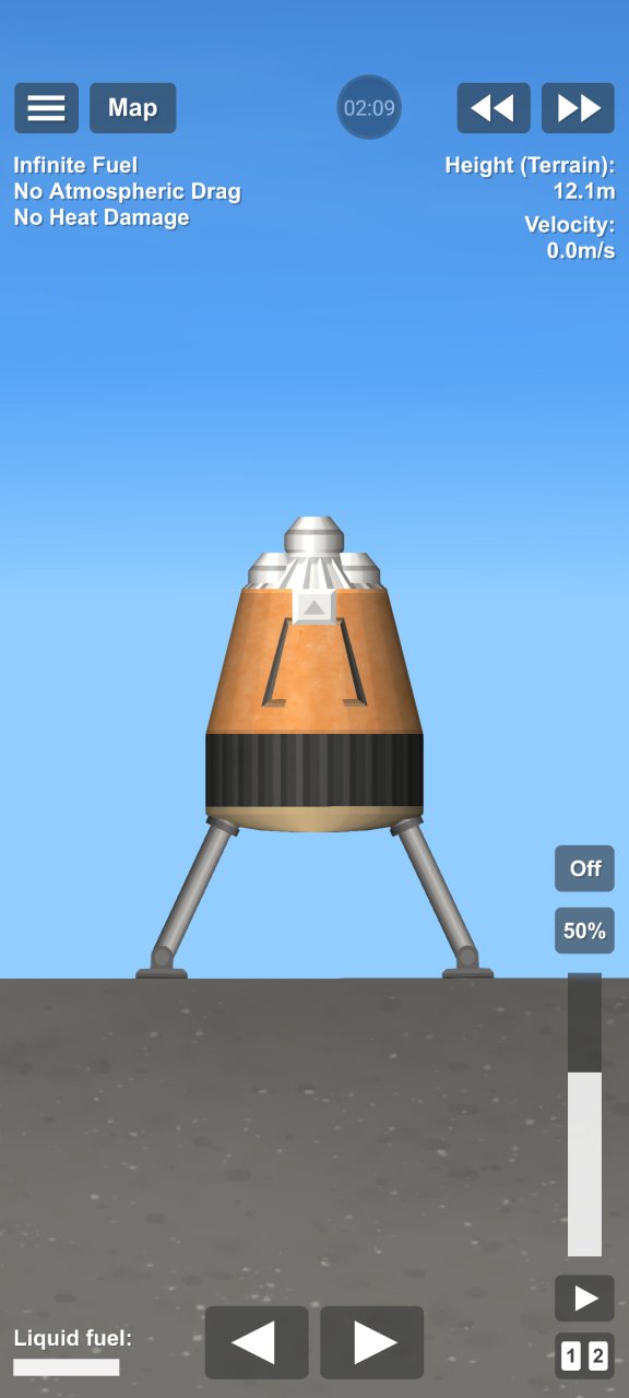 basic lander Spaceflight Simulator