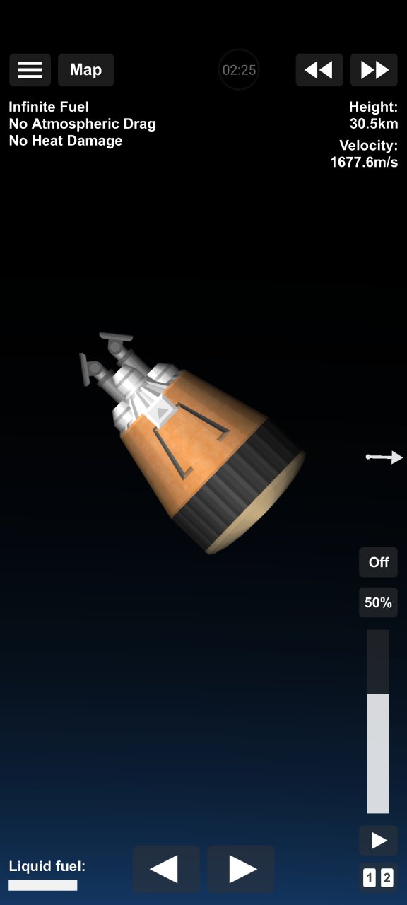 basic lander Spaceflight Simulator
