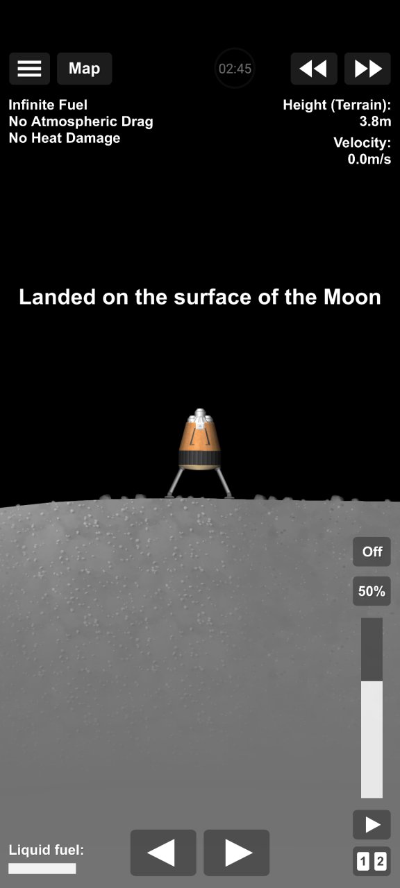 basic lander Spaceflight Simulator