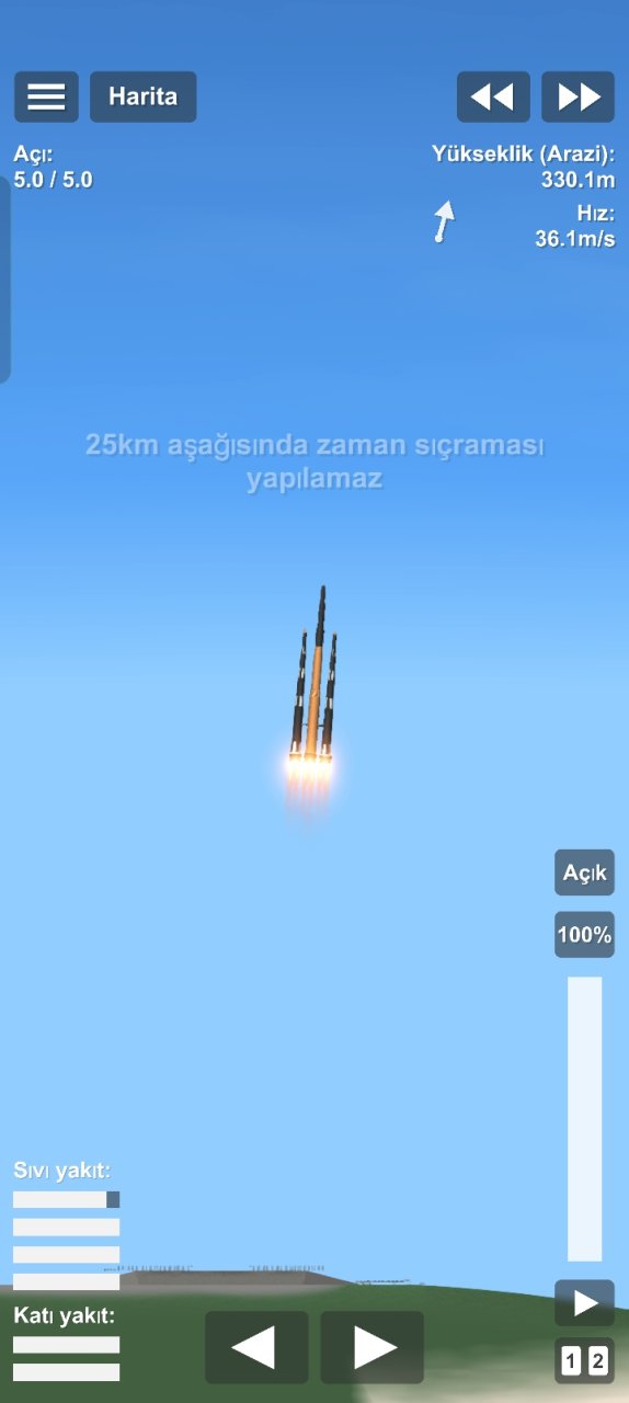 Basic Rocket Spaceflight Simulator