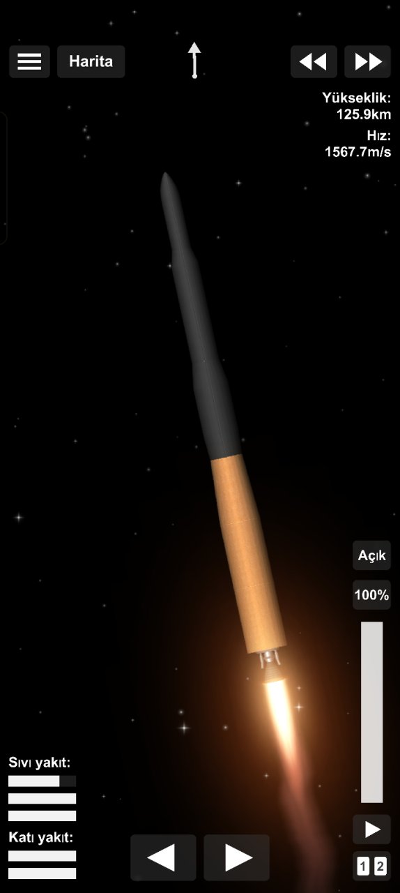Basic Rocket Spaceflight Simulator