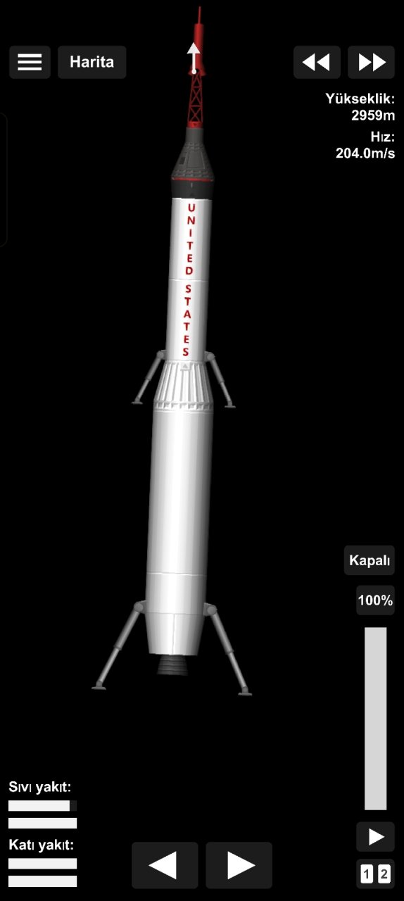 Basic Rocket Spaceflight Simulator