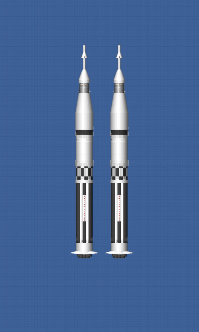 Basic S1B w/ Apl Syz Module Spaceflight Simulator