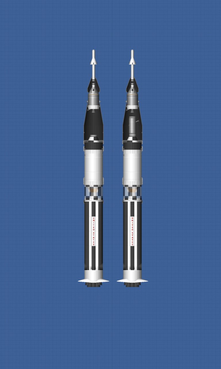 Basic S1B w/ Apl Syz Module Spaceflight Simulator