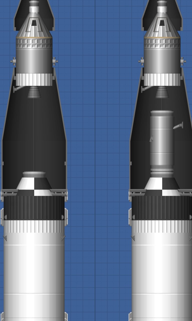 Basic S1B w/ Apl Syz Module Spaceflight Simulator