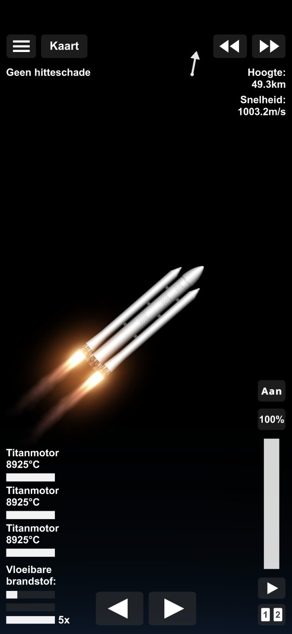 basic satelite with laucher for Spaceflight Simulator