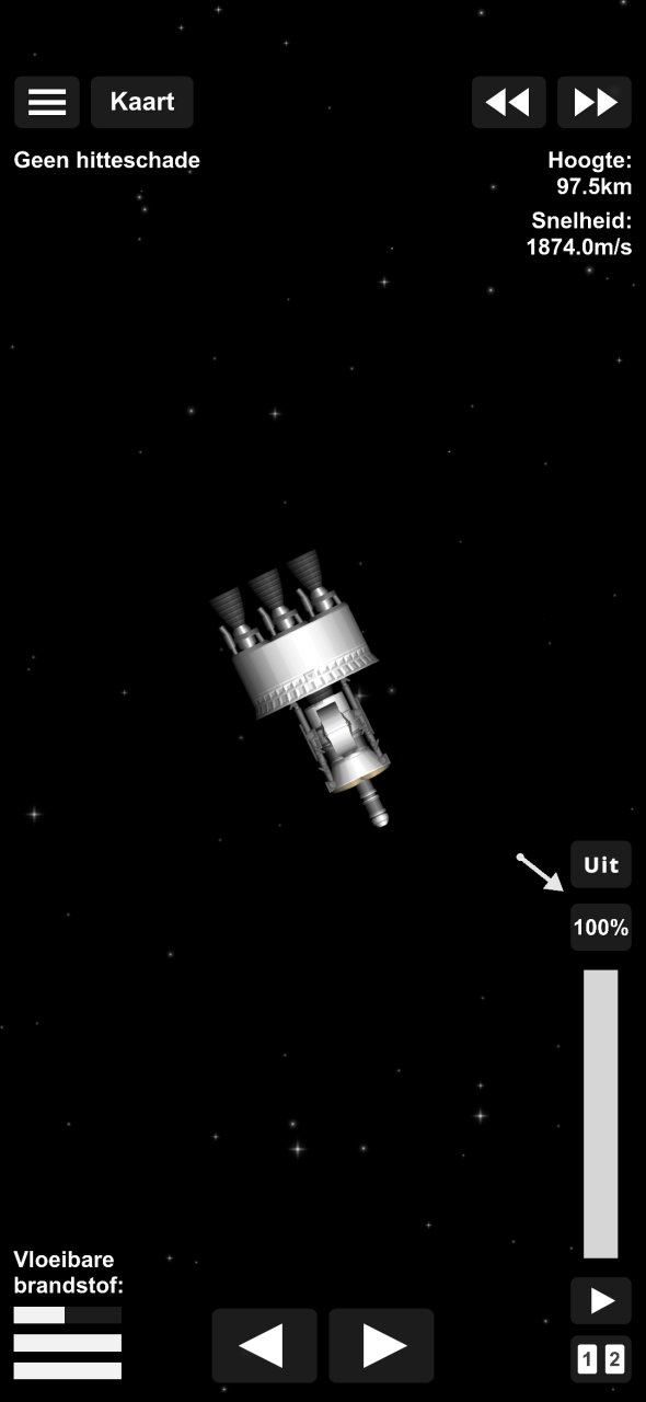 basic satelite with laucher Spaceflight Simulator