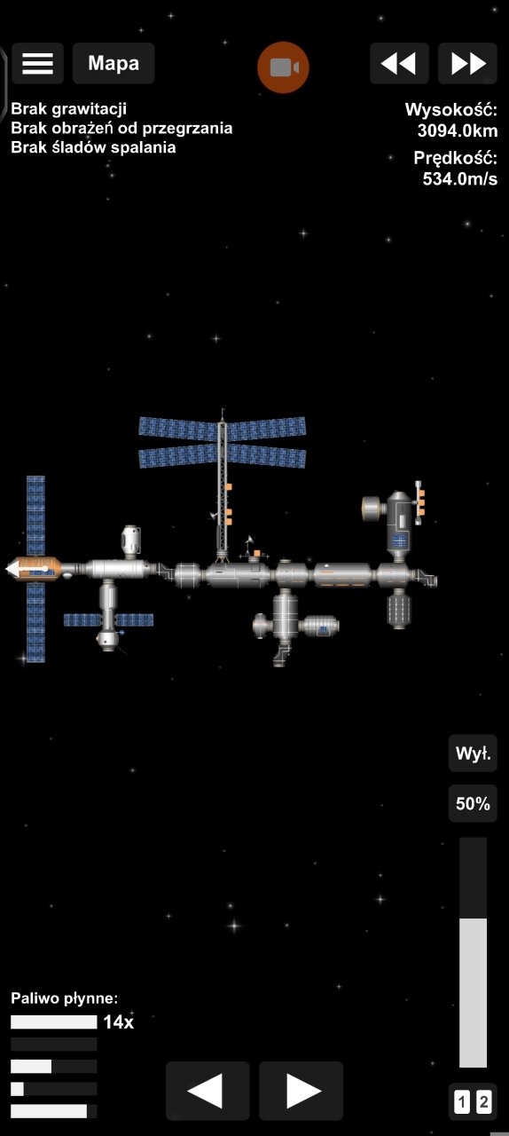 bebetka Heavy space station for Spaceflight Simulator