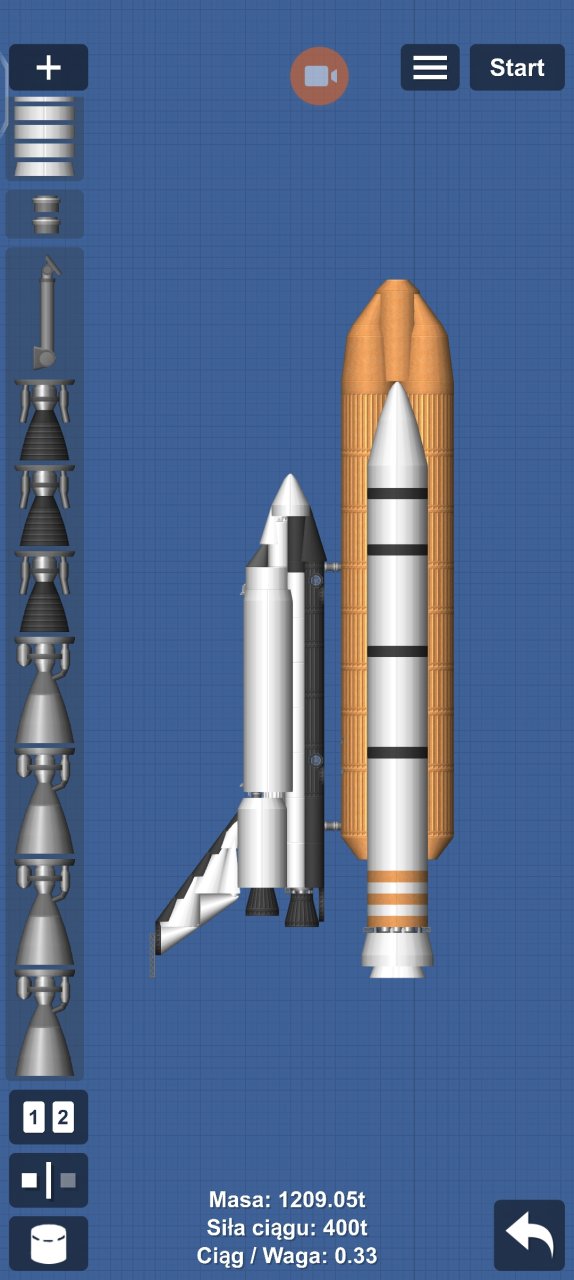bebetka Space shuttle for Spaceflight Simulator