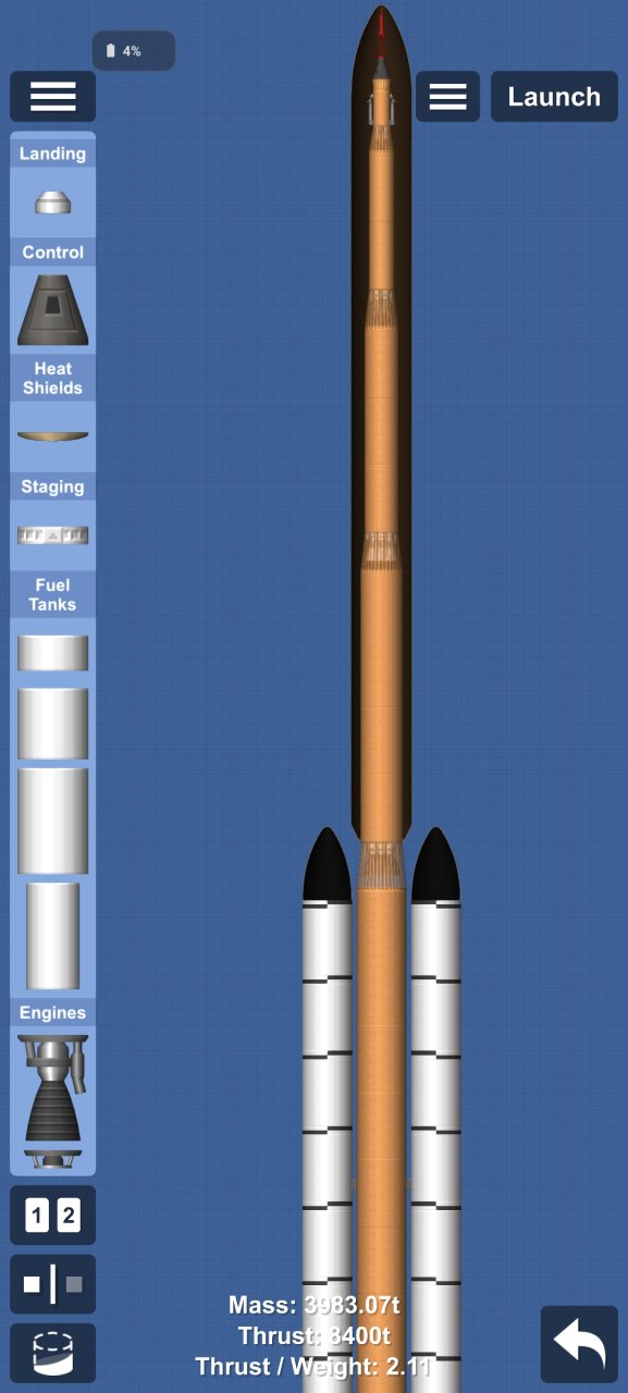 Big SLS for Spaceflight Simulator