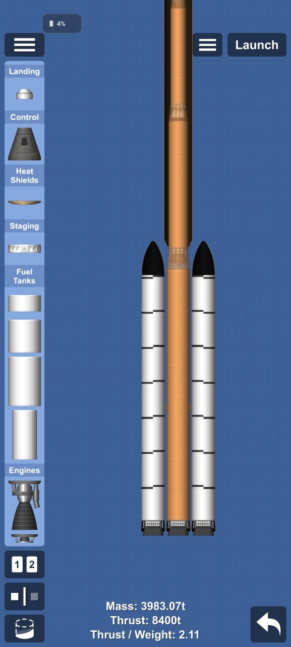 Big SLS Spaceflight Simulator