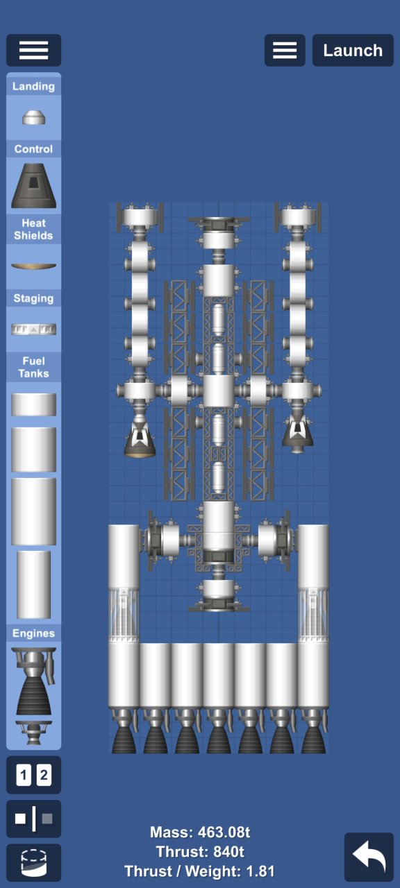 Big solar station for Spaceflight Simulator
