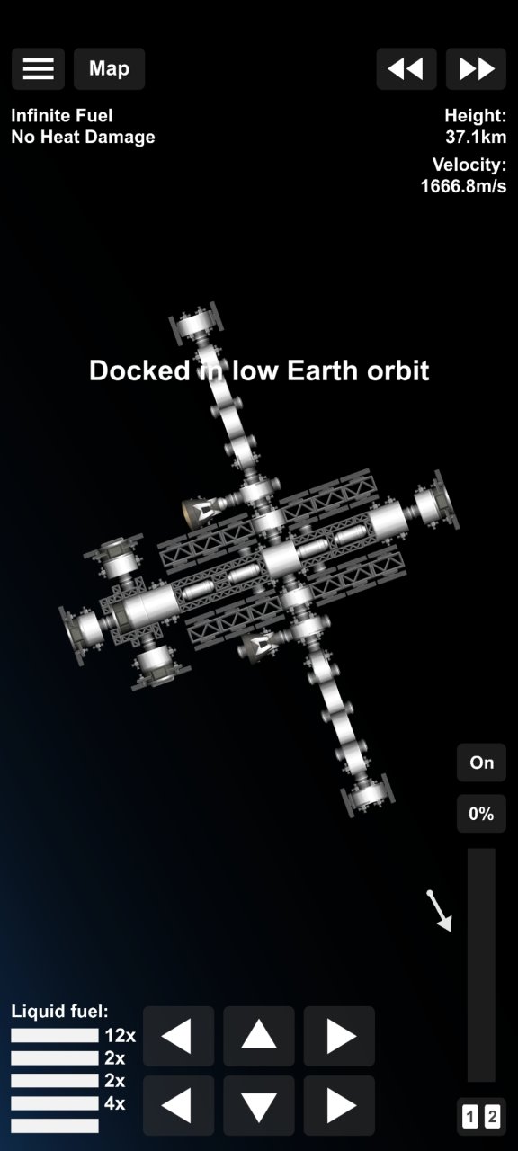 Big solar station Spaceflight Simulator