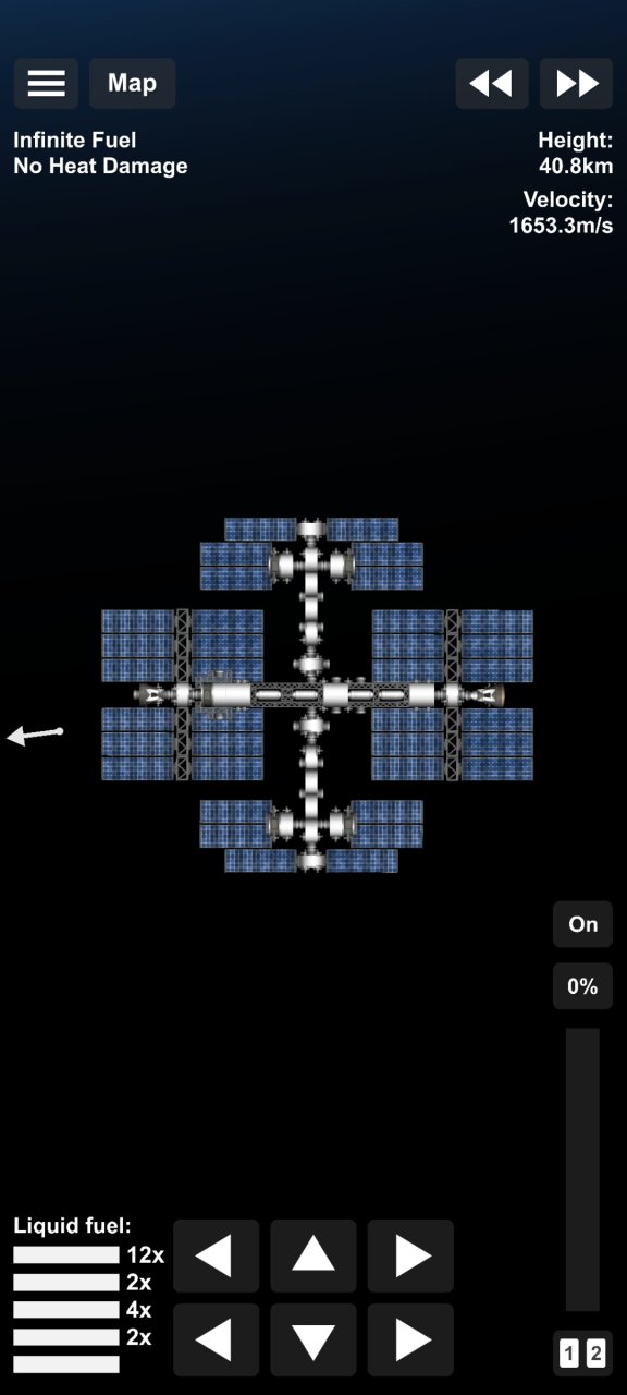 Big solar station Spaceflight Simulator