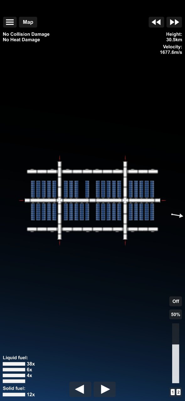 big space station Spaceflight Simulator