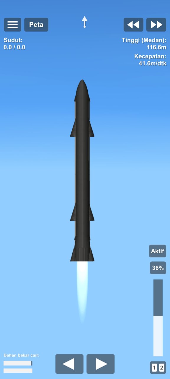 black proton23 Spaceflight Simulator