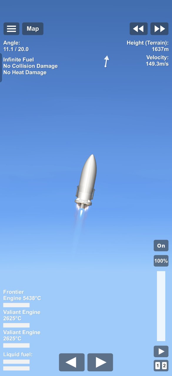 Blue Lander (Modules - Cargo) Spaceflight Simulator