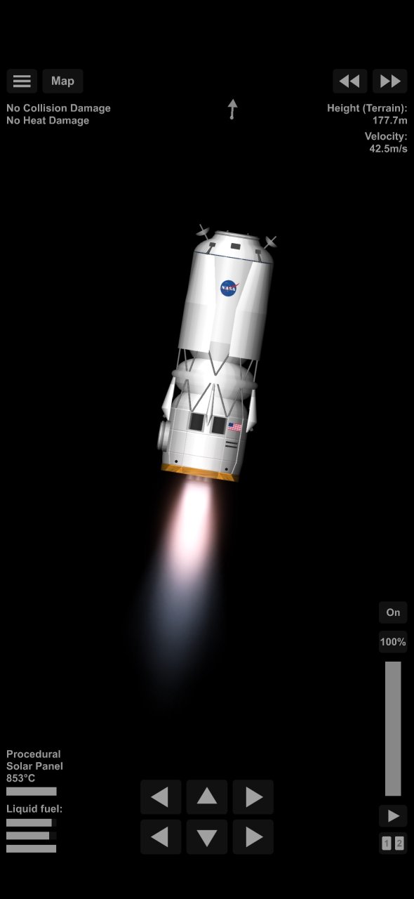 Blue Moon Spaceflight Simulator