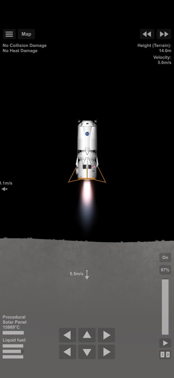 Blue Moon Spaceflight Simulator