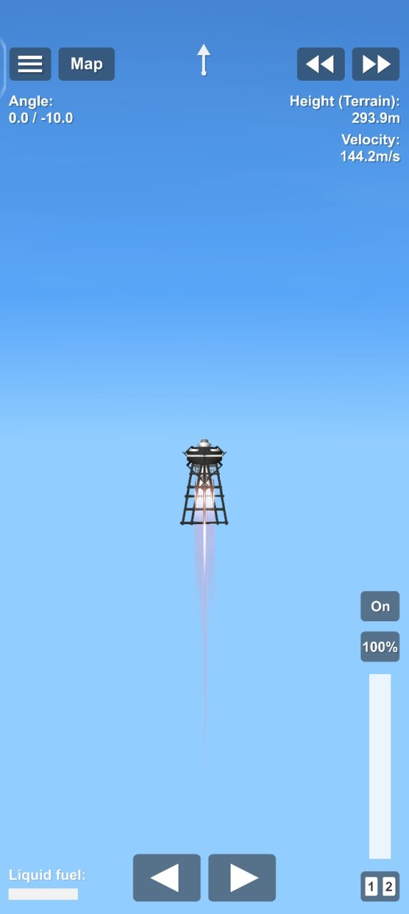 Blue night engine Spaceflight Simulator