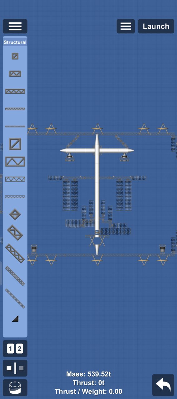 Blueprint Biggest Satellite Spaceflight Simulator