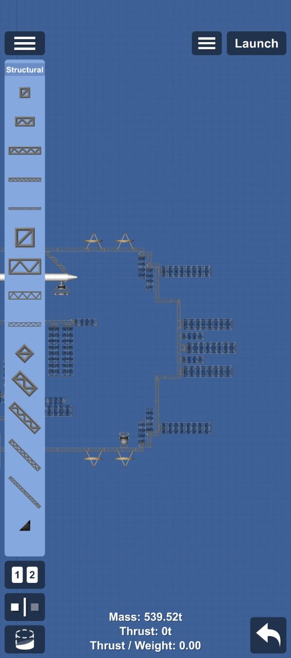 Blueprint Biggest Satellite Spaceflight Simulator