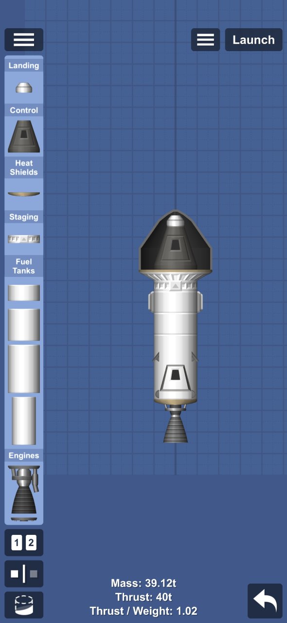 BLUR ORIGIN NEW SHEPHERD Spaceflight Simulator
