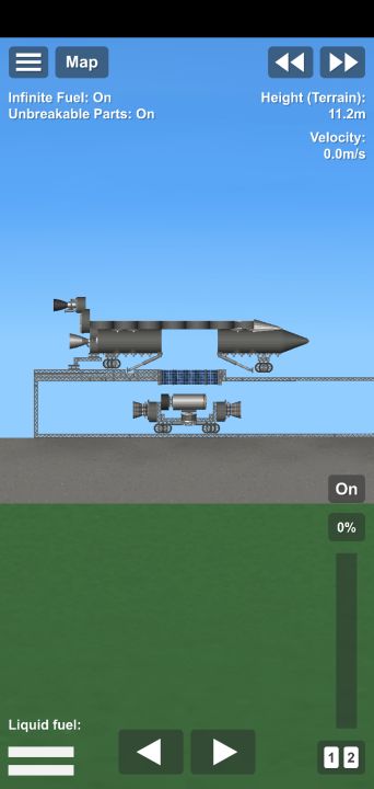 Plane Blueprint for Spaceflight Simulator / SFS BP