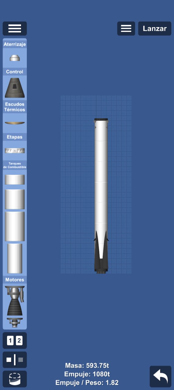 Booster 9 for Spaceflight Simulator