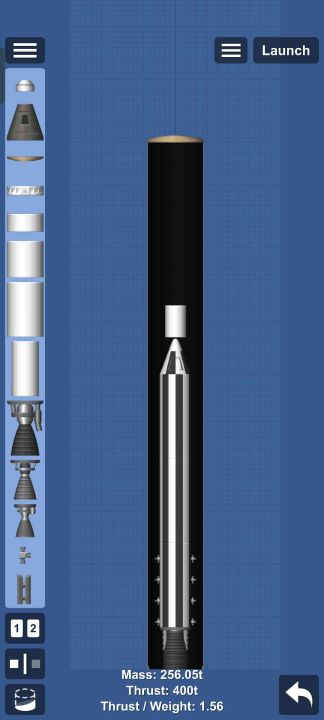 Brahmos Missile Blueprint for Spaceflight Simulator / SFS BP