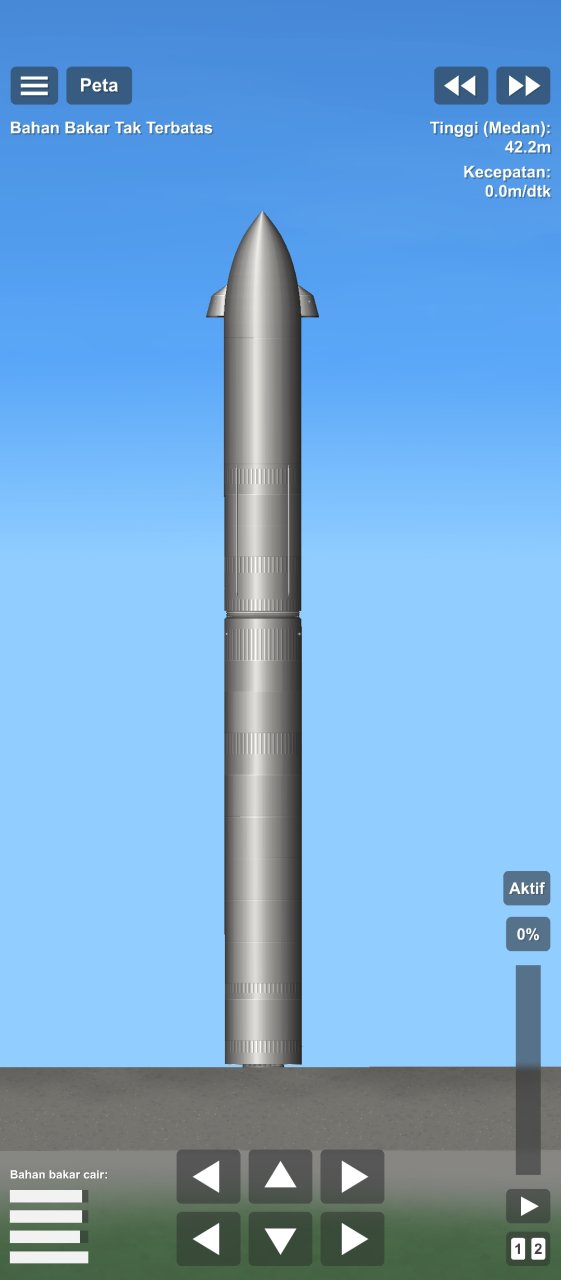 Brawslow U3 + lander Spaceflight Simulator