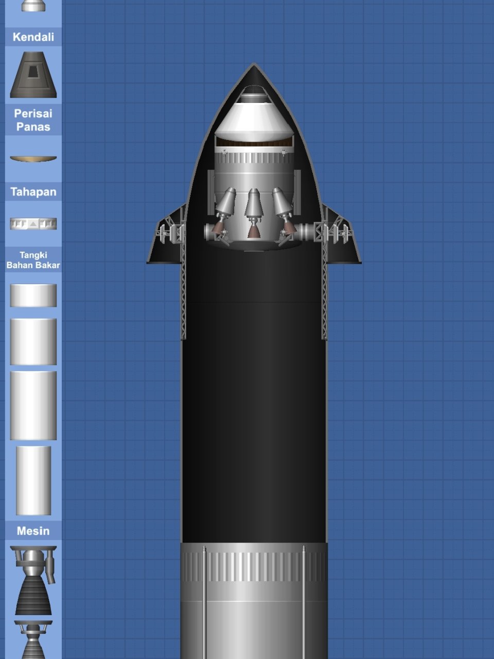 Brawslow U3 + lander Spaceflight Simulator