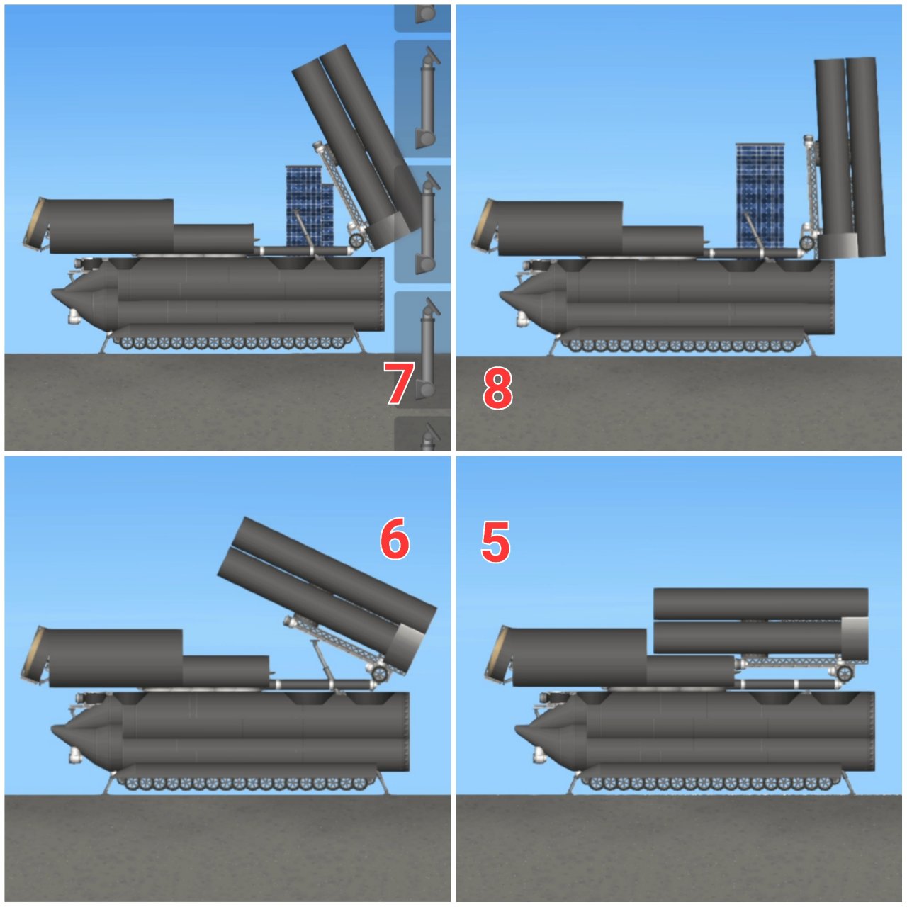 BUK-M3 with 9M317ME Spaceflight Simulator