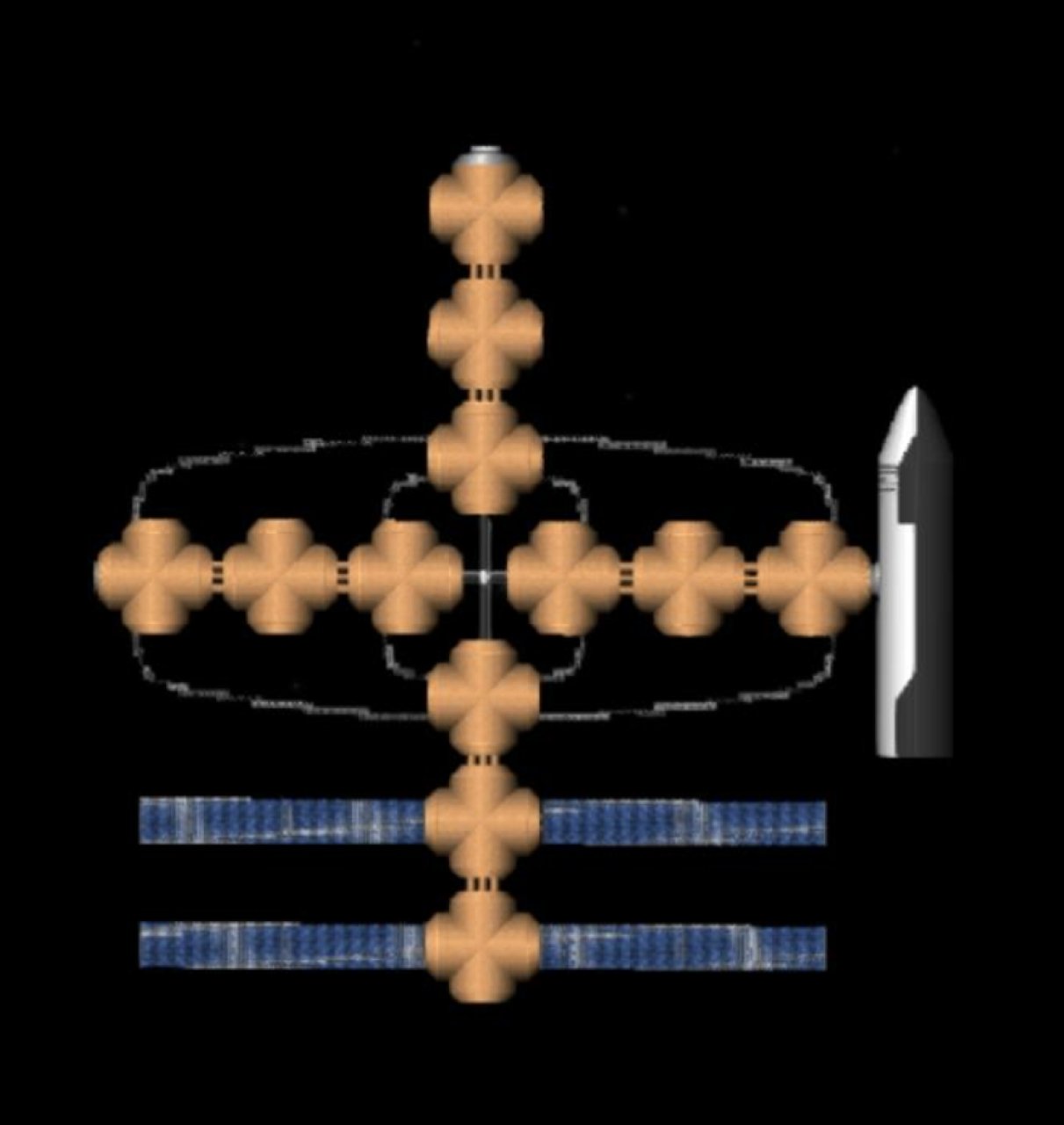 C7 Fuel Station V3 Spaceflight Simulator
