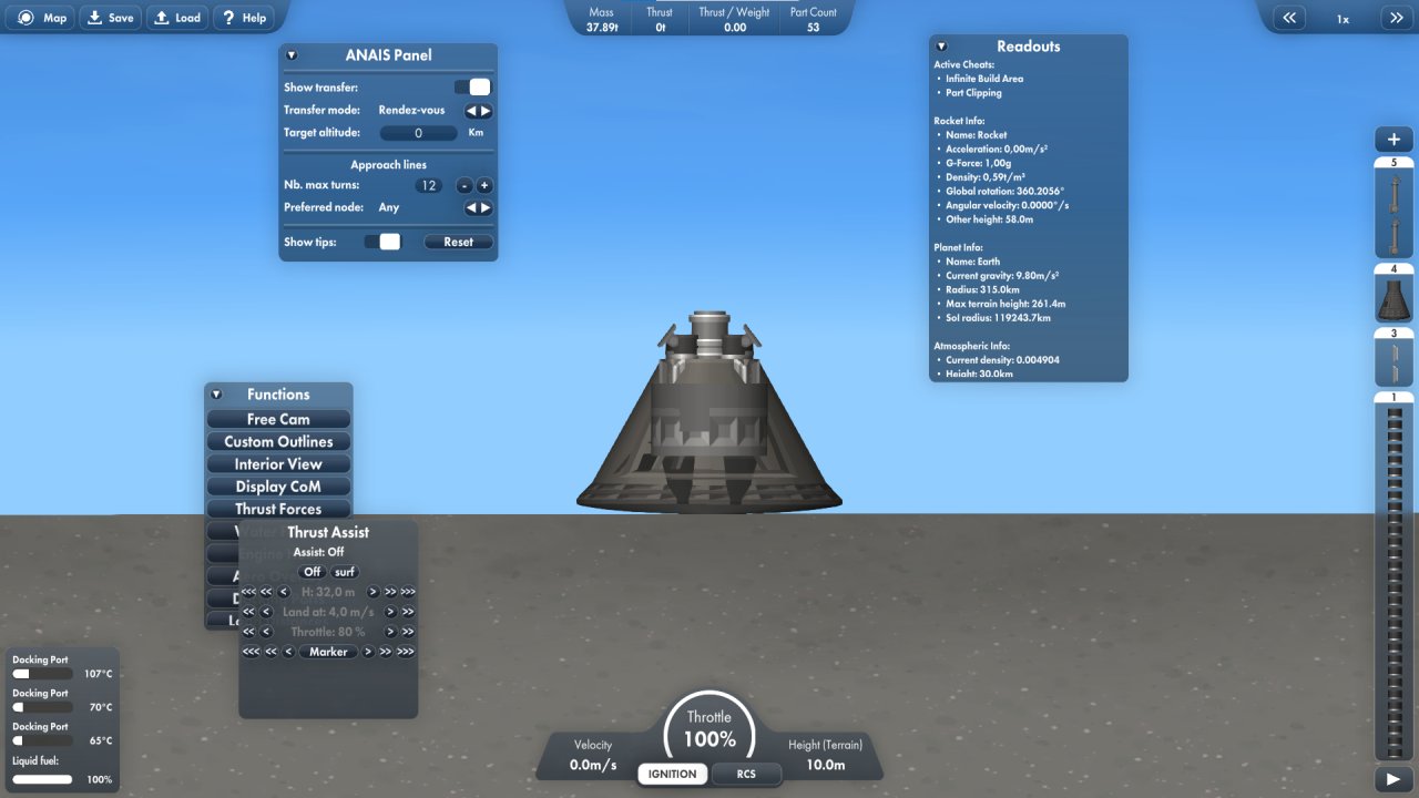 Capsula buena Spaceflight Simulator