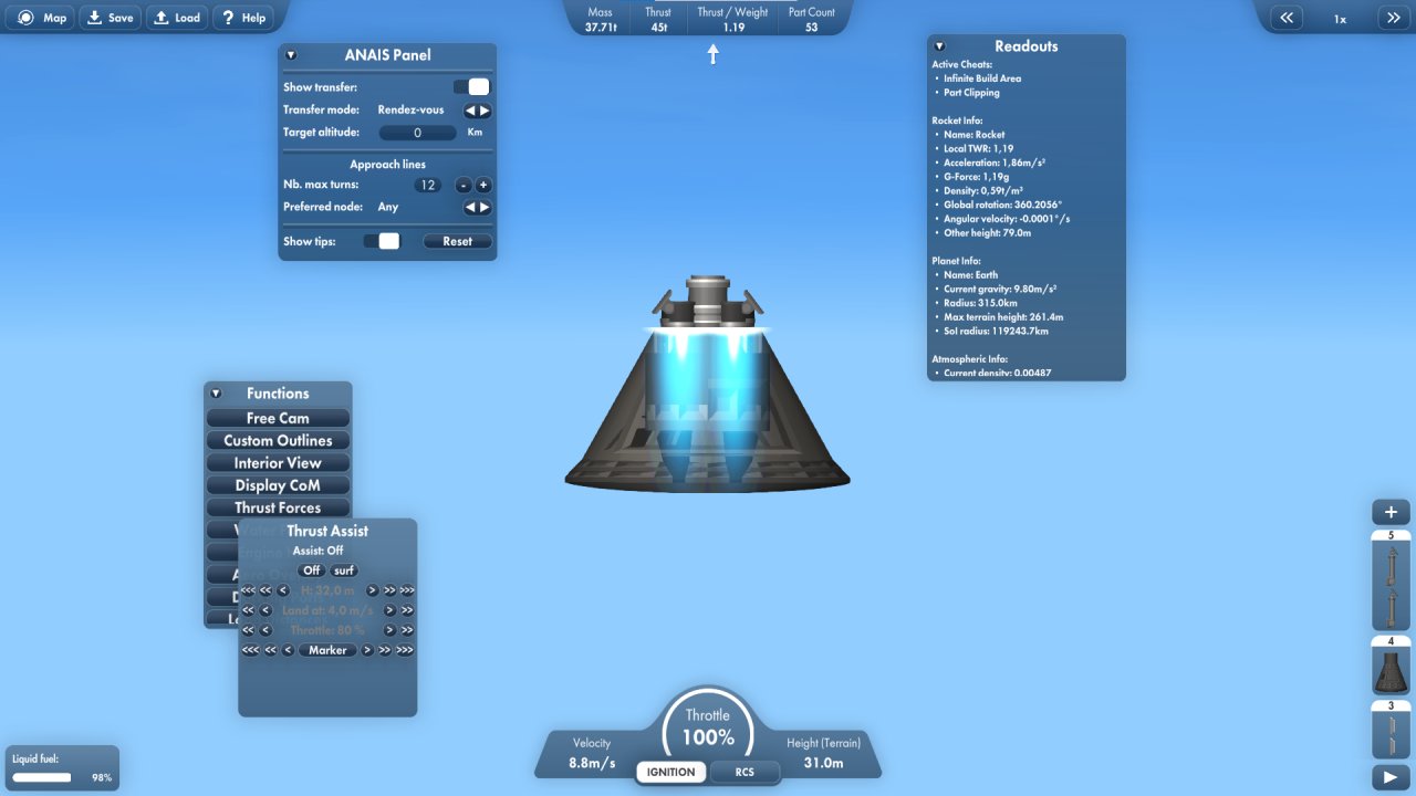 Capsula buena Spaceflight Simulator