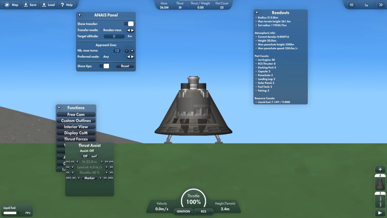 Capsula buena Spaceflight Simulator