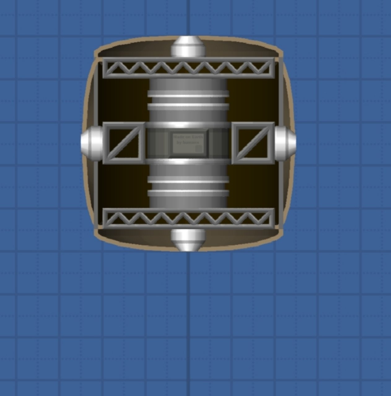 Cápsula cuadrada for Spaceflight Simulator