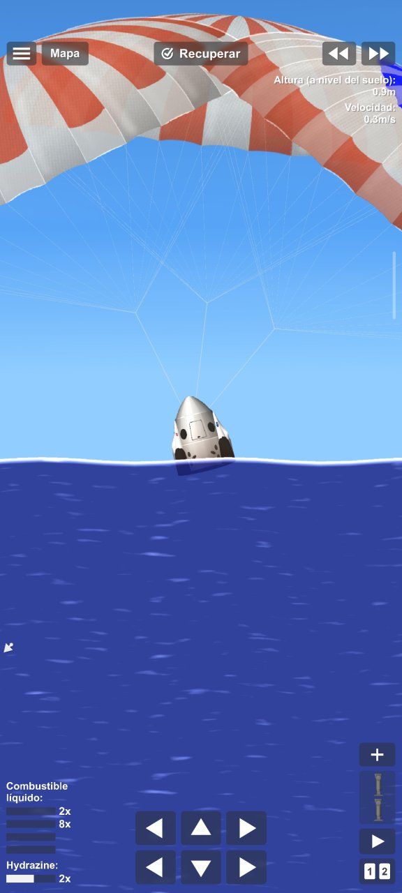 Cápsula dragon. Spaceflight Simulator