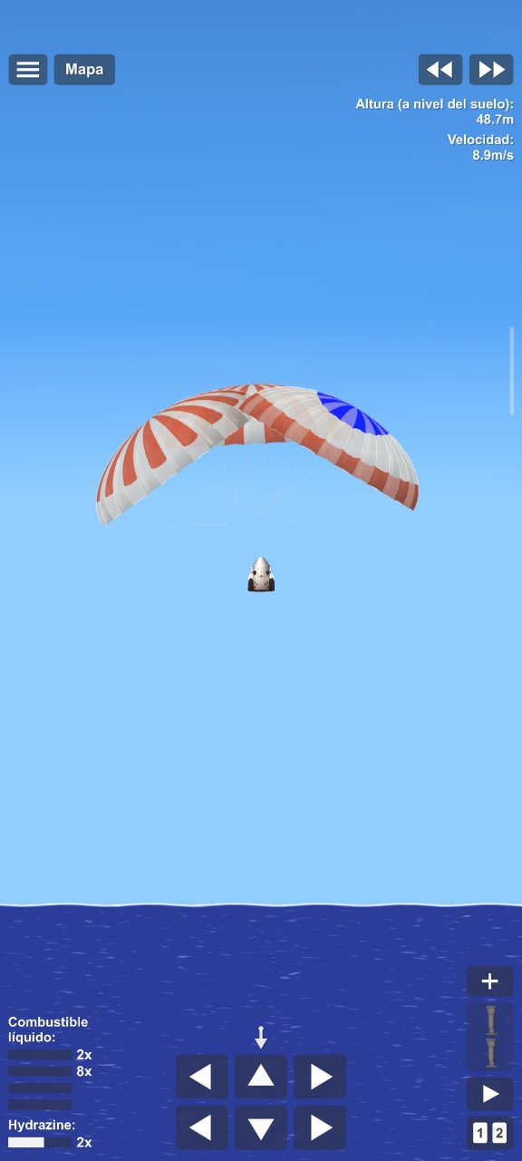 Cápsula dragon. Spaceflight Simulator