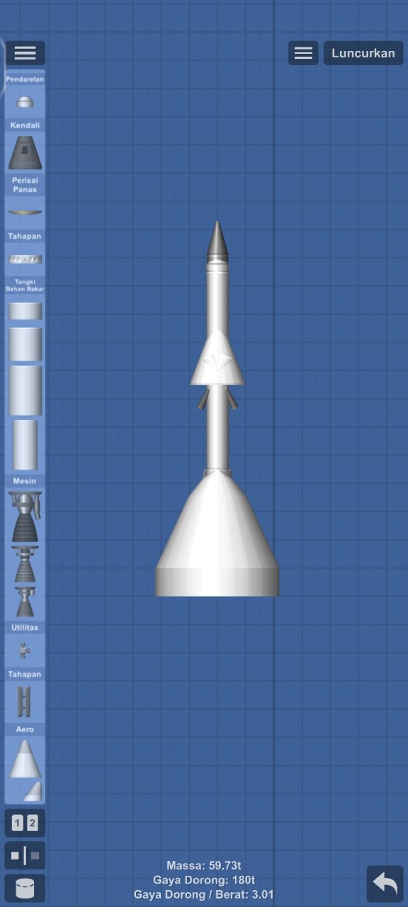capsule abort maybe? Spaceflight Simulator