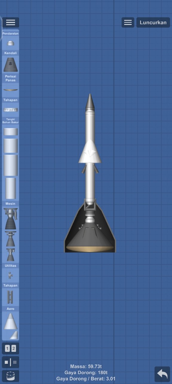 capsule abort maybe? Spaceflight Simulator