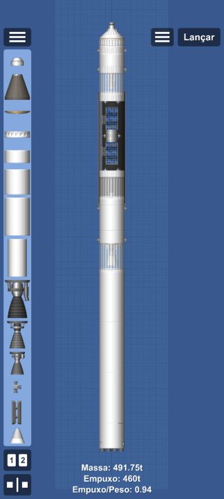 CARGO P Blueprint for Spaceflight Simulator / SFS BP