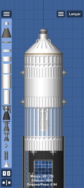 CARGO P Blueprint for Spaceflight Simulator / SFS BP