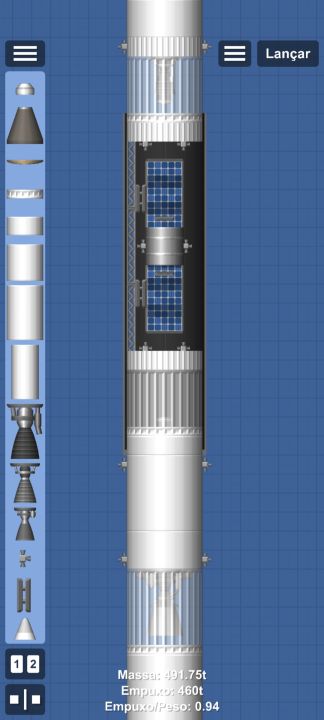 CARGO P Blueprint for Spaceflight Simulator / SFS BP