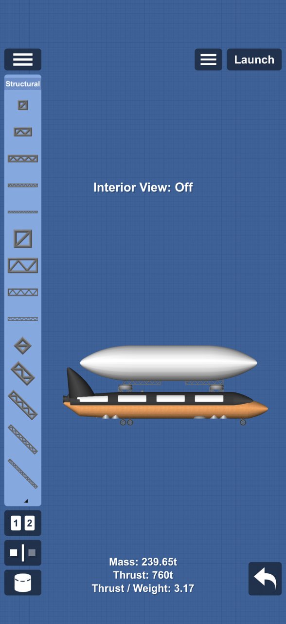 Cargo Plane Spaceflight Simulator